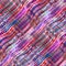 Vivid wavy warped digital bright seamless pattern