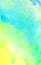 Vivid yellow green blue watercolor background