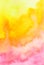 Vivid yellow orange red watercolor background