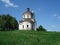 Vladimir region, destroyed church in Russia