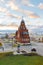 Vladimir, Russia -05.11.2015. Old Believers Temple Trinity in Theatre Square