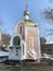Vladivostok, chapel of the Holy Martyr Tatiana in February