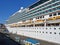 Vladivostok,Russia, 05.03.2019. Cruise liner `Costa Serena` arrived in the port of Vladivostok
