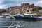 Vladivostok, Russia, 09/20/2017: Yachts in the city marina