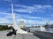 Vladivostok, Russia, August, 31, 2023. Vladivostok, monument to the founders of the city on the Ship embankment