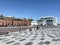 Vladivostok, Russia,  July, 13, 2020. Vladivostok, former artillery workshops on Tsesarevich embankment in sunny day