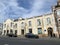 Vladivostok, Russia, May, 22, 2019. Cars parked near historical building at the on Aleutskaya street, 12. In 1899-1903 years was t