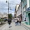 Vladivostok, Russia, May, 22, 2019. People walking past the entrance to the theater of Youth Primorsky regional drama theater of