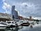 Vladivostok, Russia, September, 22. 2021.The yachts are moored in the Egersheld area. Russia, Vladivostok