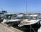 Vladivostok, Russia, September, 26, 2022. The yachts are moored in the Egersheld area. Russia, Vladivostok