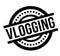 Vlogging rubber stamp