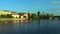 Vltava river and Charles Bridge in Prague