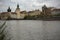 Vltava river\'s bank in Prague