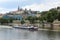 The Vltava River and views of the old town.