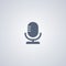 Vocal , Microphone, vector best flat icon