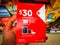 Vodafone sim card 30 dollar prepaid starter pack works in all phones, tablets and modems.