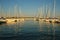 Vodice, Croatia, Marina view.