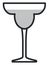 Vodka martini glass, icon