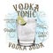 Vodka Tonic Cocktail New Orleans French Quarter Bourbon Street Louisiana