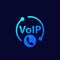 Voip call icon for web