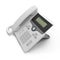 VOIP phone IP phone isolated on a white. 3D illustration, clipping path