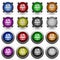 VoIP services glossy button set