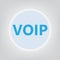VOIP Voice over Internet Protocol concept