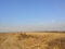 Vojvodina landscape arable fertile flat plain in autumn