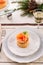 Vol-au-vent with salmon