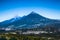 Volcan Fuego erupts a cloud of ash and smoke near Antigua, Guatemala.