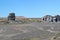 Volcanic Canyon on Lanzarote, Canary Islands, Spain.