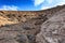 volcanic crater caldera of the municipality of La Oliva