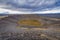 volcanic crater in Iceland