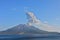 Volcanic Eruption of Sakurajima in Kagoshima, Japan