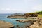 Volcanic islets near the coast