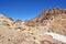 The volcanic lake on top of mount Sabalan , Iran