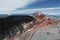 Volcanic landscape: active crater Avacha Volcano. Kamchatka