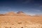 Volcanic landscape on Atacama desert, Chile