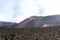 Volcanic landscape with gas chambers from Etna volcano