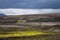 Volcanic Landscape of Laugavegur trail. Landmannalaugar, Iceland