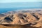 Volcanic Lanscape. Panoramic view on Fuerteventura from Mirador Morro Velosa, Fuerteventura