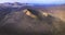 Volcanic Lanzarote islands. Unique traditional vineyards in black soil. la Geria village. Canary islands