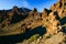 Volcanic lava landscape on Teide