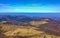 Volcanic Plateau in The Central Massif, France