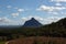 Volcanic plug Beerwah in Glass House Mountains