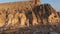 Volcanic rock landscape at Cappadocia, Turkey.