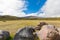 Volcanic rocks in the Cotopaxi national park Ecuador