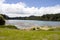 Volcanic slopes in Rotorua,New Zealand North Island