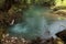 Volcanic spring in Rio Celeste in Parque Nacional Volcan Tenorio in Costa Rica