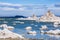 Volcanic Tufa formations of Mono Lake in the Eastern Sierra of California